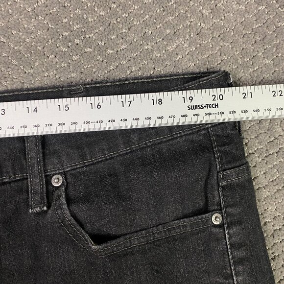 Levi's 569 Jeans Men's 40 x 32 Measures 41 x 30.5  Black Stretch - Picture 10 of 14